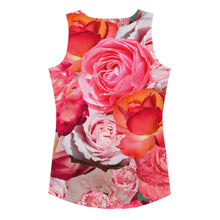 Load image into Gallery viewer, Pink Power Play - Floral Pink Tank Sports Top