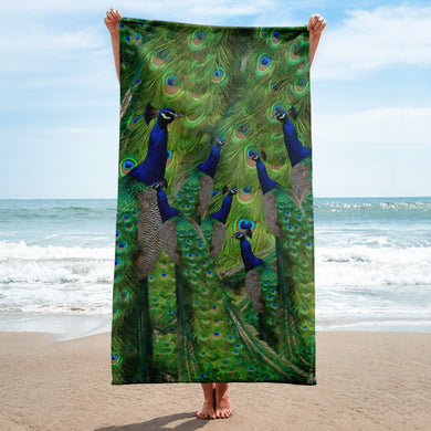 Flaunt your Feathers! Towel - Perfect for the Courts, the Beach, After a Run, After a Shower