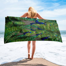 Load image into Gallery viewer, Flaunt your Feathers! Towel - Perfect for the Courts, the Beach, After a Run, After a Shower