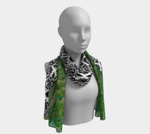 Load image into Gallery viewer, Elegant Peacock Scarf
