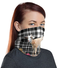 Load image into Gallery viewer, Neck gaiter - flowers, goat, pigs, creative face shield / face protector