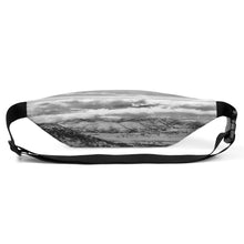 Load image into Gallery viewer, Fanny Pack - Black and White Mountains - Mountains - Utah Mountains - Ski Lover