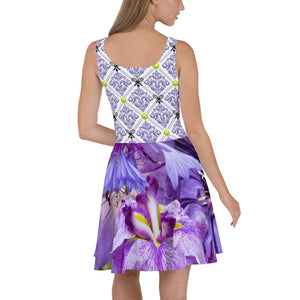 Lilac Tennis Dress - Floral Bottom - Tennis on the Top - 300 Club Shoppe