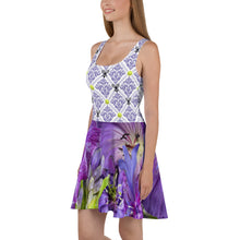 Load image into Gallery viewer, Lilac Tennis Dress - Floral Bottom - Tennis on the Top - 300 Club Shoppe