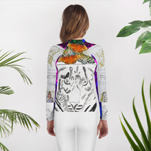 Load image into Gallery viewer, Youth Rash Guard- Virginia&#39;s Design