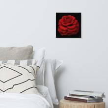 Load image into Gallery viewer, Canvas Print: Red Camellia