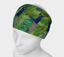 Load image into Gallery viewer, Peacock Head Wrap - Infiniti Scarf