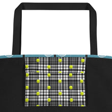Load image into Gallery viewer, Tennis Theme Tote Bag - Tote Bag - Tennis Gift - Tennis Lover