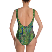 Load image into Gallery viewer, One-Piece Swimsuit / Bathing Suit - Peacocks Galore!