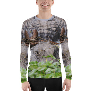 Men's Rash Guard - Gator Evil Eyes - Gator Fan Shirt - Gator Fishing Shirt