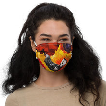 Load image into Gallery viewer, Premium face mask - Chicken and Flowers - Why Not?