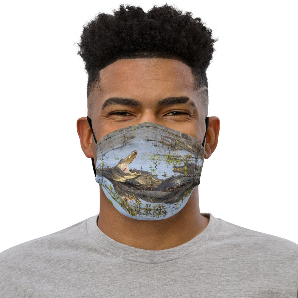 Premium face mask - Gator Mask - Gators - UF - Florida Gator - Go Gators