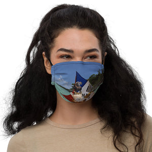 Premium face mask - Silly Mask - Sailboat - Chicken - Goat - Animals - Funny - Laugh
