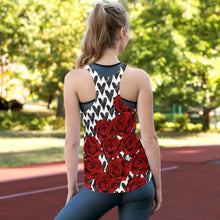 Load image into Gallery viewer, Women&#39;s Racerback Tank- Vicki J Special!