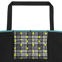 Load image into Gallery viewer, Tennis Tote Bag - Tennis Bag - Tennis Theme Tote - Tennis Gift