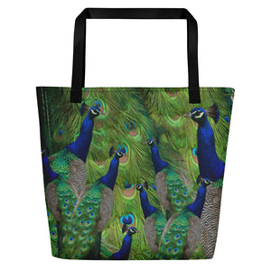Peacock Tote Bag - Peacock Gift - Peacock Bag