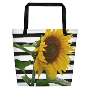 Sunflower Tote Bag - Sunflower Gift - Sunflower Bag