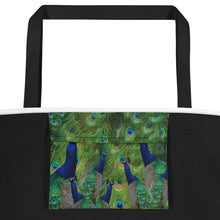 Load image into Gallery viewer, Portuguese Peacock Tote Bag: Scott Herndon Photography