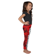 Load image into Gallery viewer, Kid&#39;s Leggings - Peacock and Roses