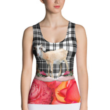 Load image into Gallery viewer, Goat and Pig Tank Top - Running Shirt - Athletic Shirt