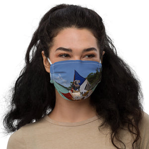 Premium face mask - Silly Mask - Sailboat - Chicken - Goat - Animals - Funny - Laugh