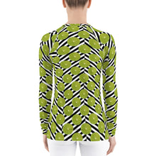 Load image into Gallery viewer, Citrus Celebration - Limes Away - Women&#39;s Rash Guard