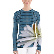 Load image into Gallery viewer, Tennis Shirt- Tennis UPF Shirt - UPF Shirt - Rash Guard - Tennis Theme Shirt
