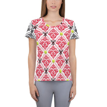 Load image into Gallery viewer, All-Over Print Women&#39;s Athletic T-shirt