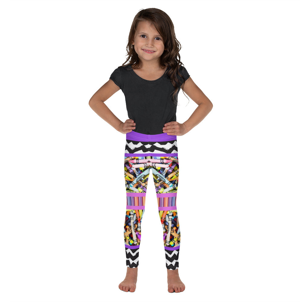 Kid's Leggings - Crayons and Colors Galore!