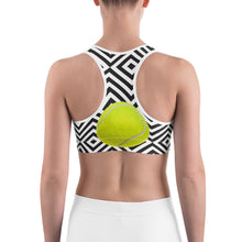 Load image into Gallery viewer, Sports bra - Tennis Court - Tennis - Tennis Lover - Tennis Ball
