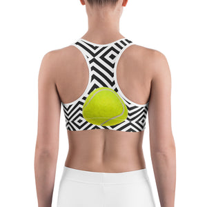Sports bra - Tennis Court - Tennis - Tennis Lover - Tennis Ball